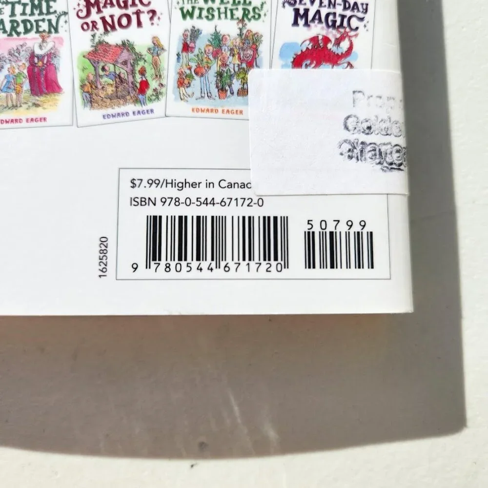 Tales of Magic Half Magic  Fiction Children's Young Adult Chapter Book
